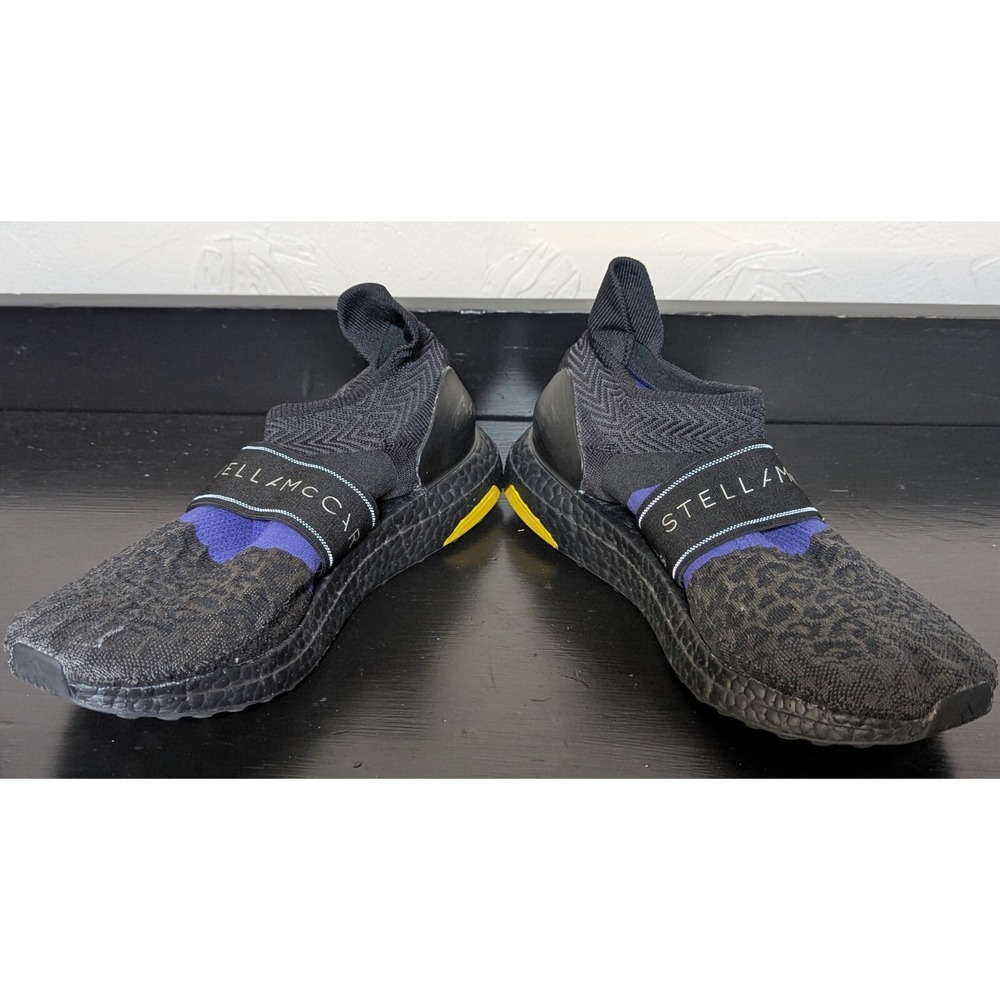 Adidas by Stella McCartney Black and Purple Women's Shoes - Picture 4 of 8